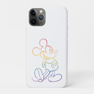 Case-Mate iPhone Case Contour de Mickey arc-en-ciel classique