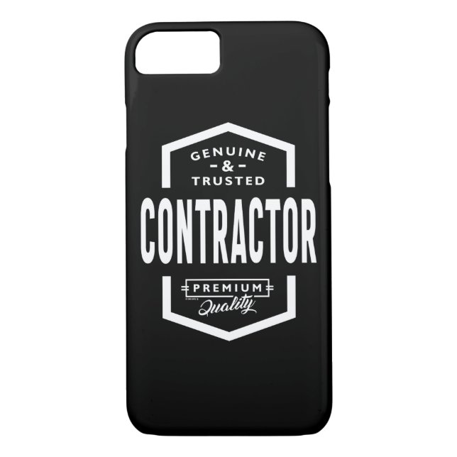 Coques Case-Mate iPhone Contractant Travail Titre du travail Cadeau (Dos)