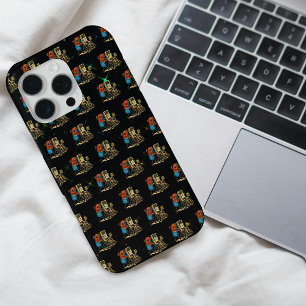 Coque iPhone 15 Pro Max Contrôle de jeu rétro drôle de respect de vos aîné