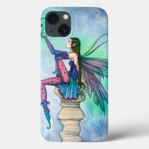 Coques Pour iPhone Conversation avec la fée lunaire Fantastique Art