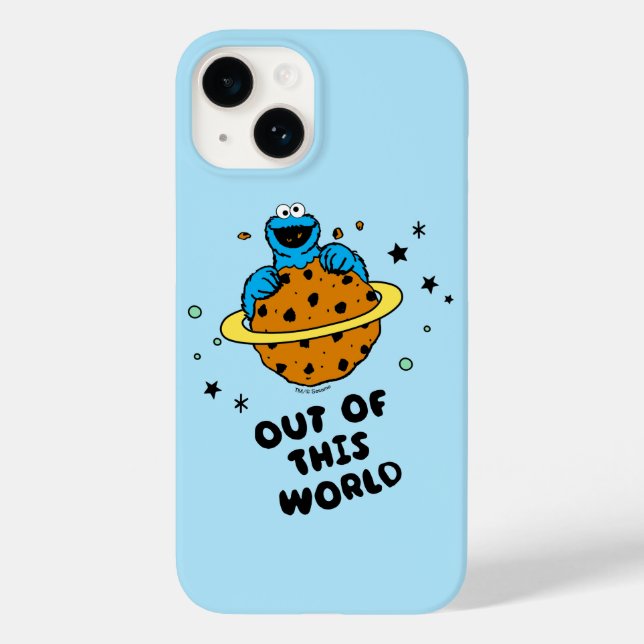 Coques Case-Mate iPhone Cookie Monster | Hors de ce monde (Verso)