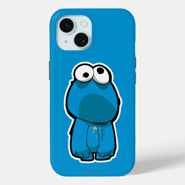 Coques Case-Mate iPhone Cookie Monster Zombie (Verso)