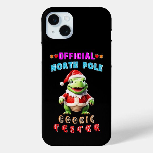 Coques Case-Mate iPhone Cookie Tester du Pôle Nord officiel Noël Géant (Verso)
