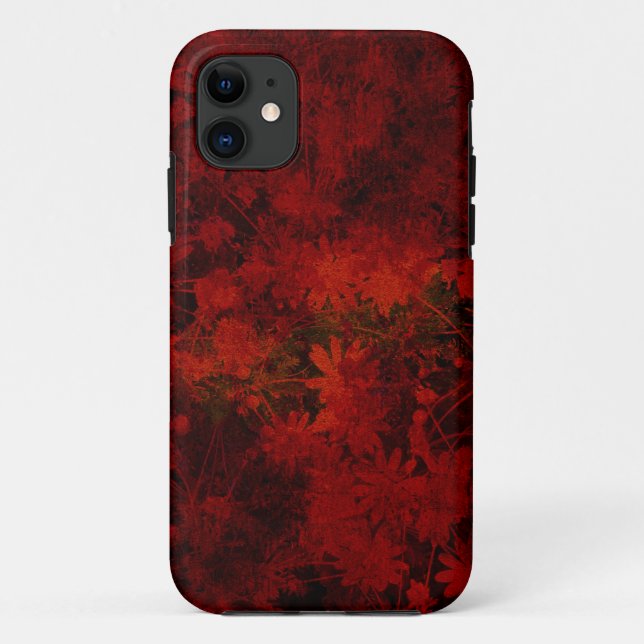 Coques Case-Mate iPhone Cool, art moderne floral / fleuriste motif (Dos)