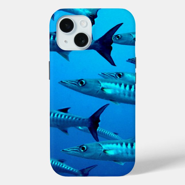 Coques Case-Mate iPhone Cool Barracudas sous-marin (Verso)
