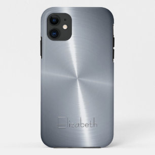 Coque Case-Mate Pour iPhone Cool brillant radial acier métallique
