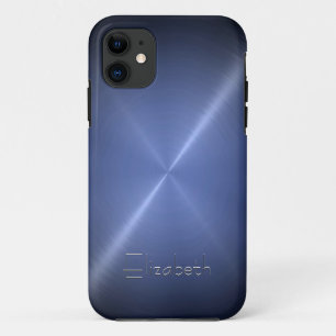 Coques Pour iPhone Cool brillant radial acier métallique