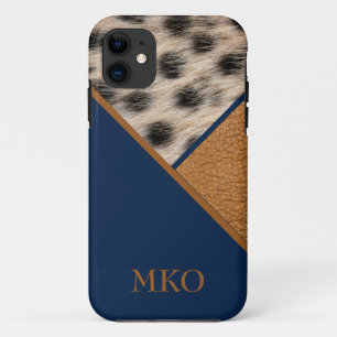Case-Mate iPhone Case Cool Cheetah Monogrammé