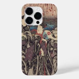 Coque Pour iPhone 14 Pro Cool classique japonais Vintage Ukiyo-e Design 225