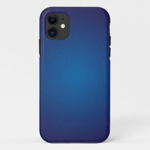 Coque iPhone 11 Cool Grainy Deep Blue Vignette