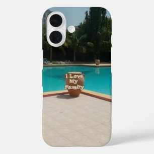 Coque Pour iPhone 16 Cool Hakuna Matata Pool Side I love My Family.jpg