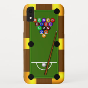 Etui iPhone Case-Mate Cool Manly Pool Table Huit Billard Ball Tough