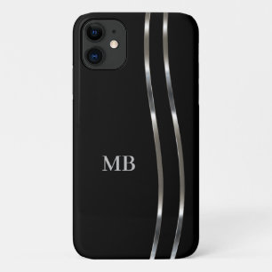 Case-Mate iPhone Case Cool Monogramme de l'entreprise moderne pour homme