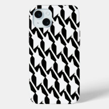 Cool noir et blanc brillant petite guitare Rocker