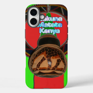Coques iPhone 16 Plus Cool Retro Vintage Hakuna Matata Cadeaux Kenya Gua
