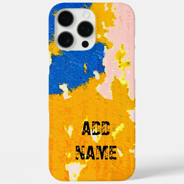 Coques Case-Mate iPhone COOL Rustique Abstrait Motif - Personnalisable (Verso)