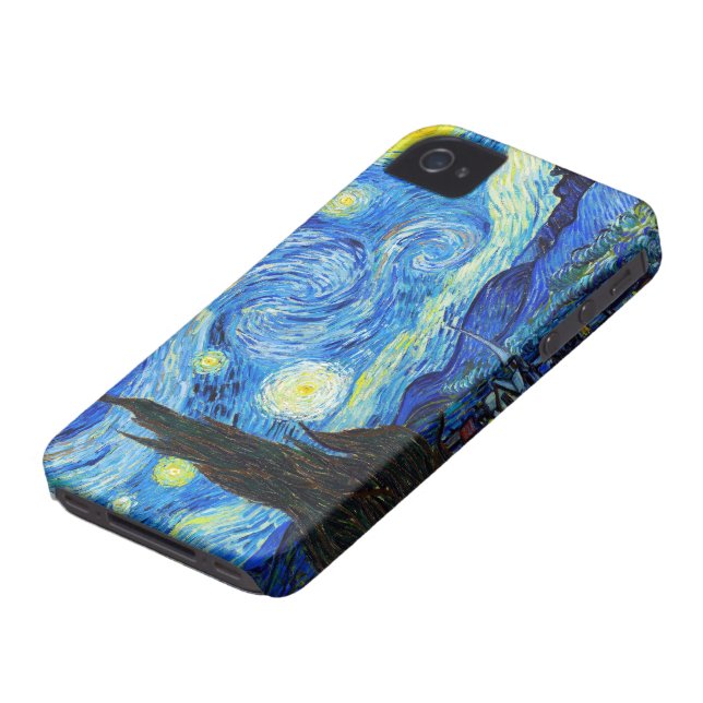 Coques Case-Mate iPhone Cool Starry Night Vincent Van Gogh peinture (Bas)