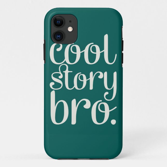 Coques Case-Mate iPhone Cool Story Bro Green (Dos)
