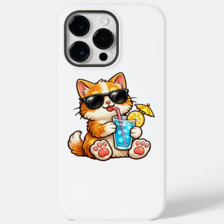 Coque Pour Pour iPhone 14 Pro Max Cool Summer Cat