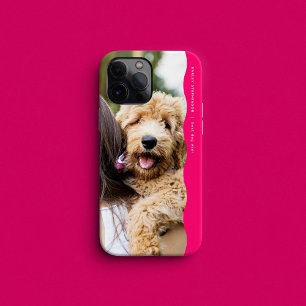 Case-Mate iPhone Case Cool tendance rose ondulé bord ondulé une photo