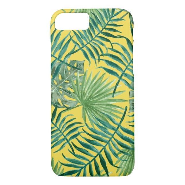 Coques Case-Mate iPhone Cool Tropical Palm Feuille design Téléphone Case (Dos)
