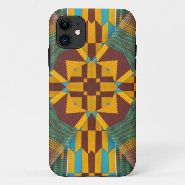 Coques Case-Mate iPhone Copie 7 de Kente (Dos)