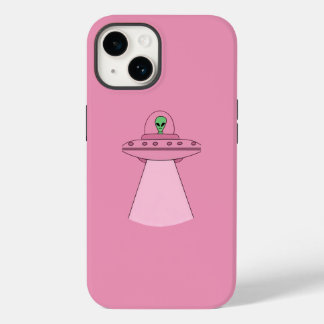 Coque Pour iPhone 14 Coq Alien mignon et fun