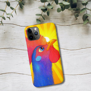 Case-Mate iPhone Case Coq Coloré avec Éclat de Soleil