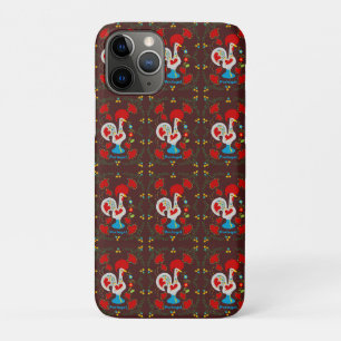 Case-Mate iPhone Case Coq traditionnel de Barcelos en blanc