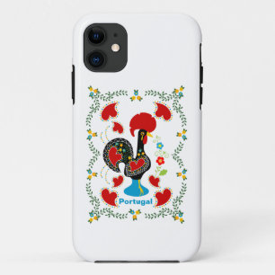 Case-Mate iPhone Case Coq traditionnel du Portugal en noir