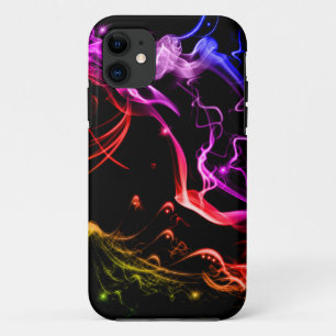 Coque iPhone 11 Coque-Compagnon d'arc-en-ciel de Smokey pour