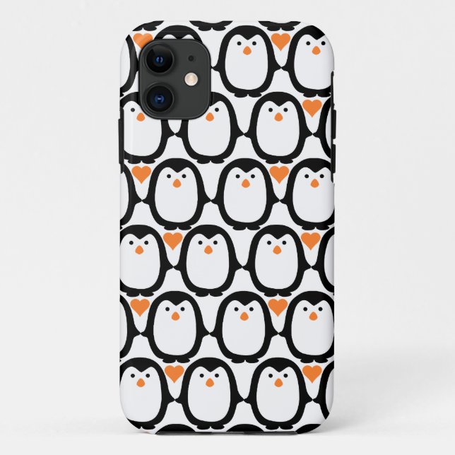 Coques Case-Mate iPhone Coque-Compagnon de l'iPhone 5 d'amour de pingouin (Dos)