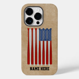 Coque Pour iPhone 14 Pro Coque-coque iphone de baseball America (USA)