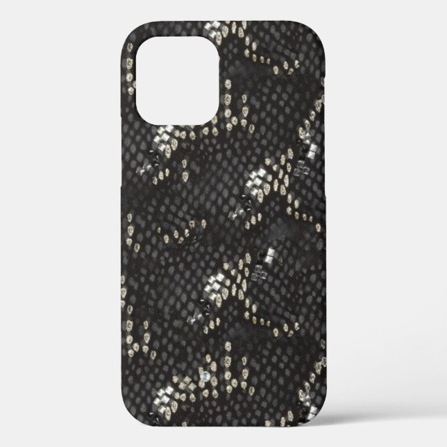 Coques Case-Mate iPhone Coque-coque iphone de la peau de serpent de diaman (Verso)
