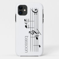 Coque-coque iphone de plage de lecture Bassoon
