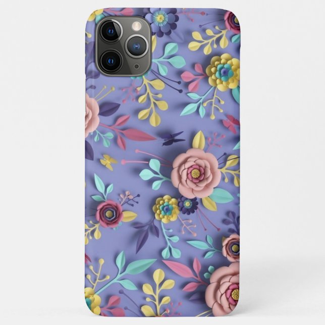 Coques Case-Mate iPhone Coque-coque iphone Floral tendance (Dos)