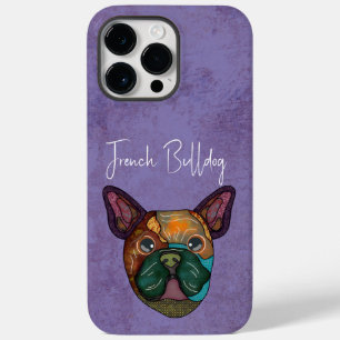 Coque Pour Pour iPhone 14 Pro Max Coque-coque iphone français à visage laid Buldog