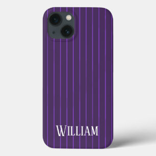 Case-Mate iPhone Case Coque-coque iphone Mate à rayures violettes