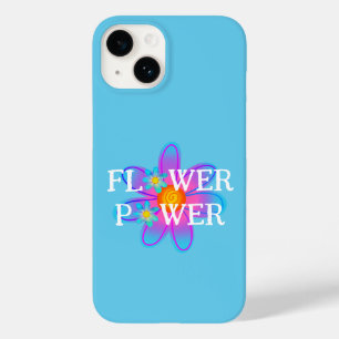 Coque Pour iPhone 14 Coque-coque iphone--Mate bleu fleur