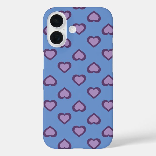 Coques Case-Mate iPhone Coque-coque iphone -Mate Motif Lavender Hearts (Verso)