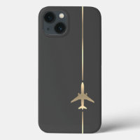 Coque-coque iphone minimaliste de l'aviation
