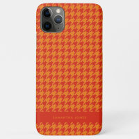 Coque-coque iphone personnalisé Hounds Tooth