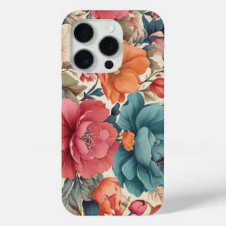 Coque iPhone 15 Pro Coque-Mate, Apple iPhone 15 Pro, Florals motif