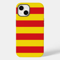 Coque-Mate de pomme patriotique, drapeau de Catalo