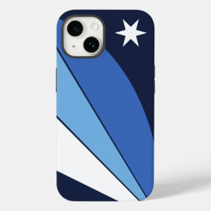 Coque Pour iPhone 14 Coque-Mate de pomme patriotique, drapeau de Columb