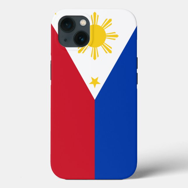 Coques Case-Mate iPhone Coque-Mate de pomme patriotique, drapeau des Phili (Verso)