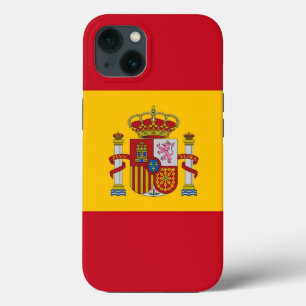 Case-Mate iPhone Case Coque-Mate de pomme patriotique, drapeau d'Espagne