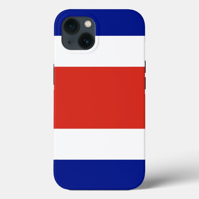 Coques Case-Mate iPhone Coque-Mate de pomme patriotique, drapeau du Costa  (Verso)