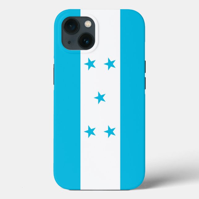 Coques Case-Mate iPhone Coque-Mate de pomme patriotique, drapeau du Hondur (Verso)