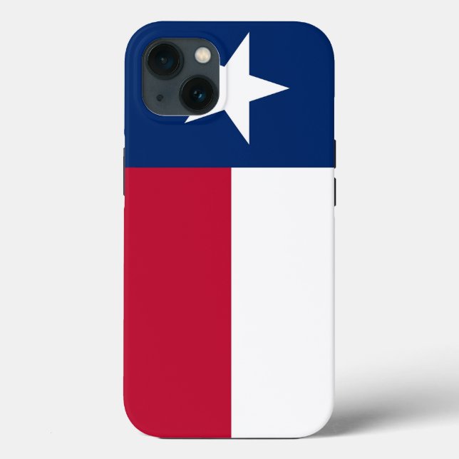 Coques Case-Mate iPhone Coque-Mate de pomme patriotique, drapeau du Texas (Verso)
